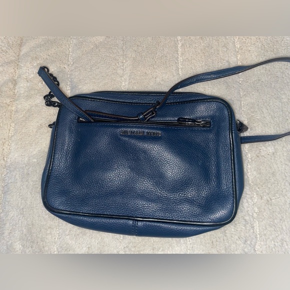 Navy and black Michael Kors cross-body purse - Picture 3 of 7